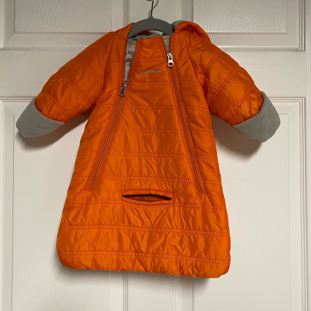 Eddie Bauer Puffer Bunting Sack Size 0-3 Months